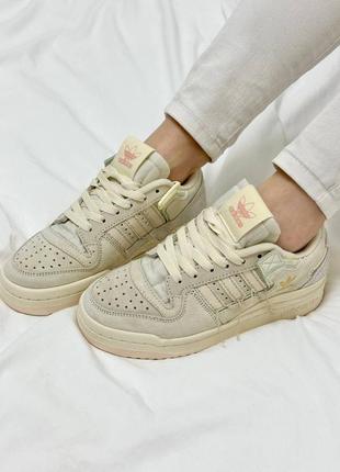 Adidas forum beige4 фото