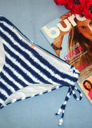 Низ від роздільного купальника трусики жіночі плавки розмір 42 / 8 синій блакитний