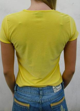 Желтая футболка2 фото