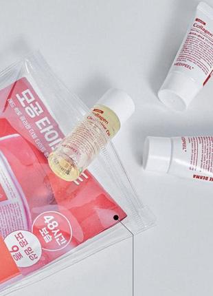 Набор для омоложения кожи с коллагеном и лактобактериями medi-peel red lacto collagen trial kit2 фото