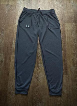 Серые мужские спортивные штаны under armour размер m-l