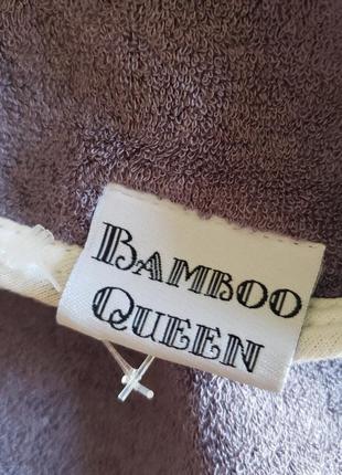 Bamboo queen бамбуковое полотенце уголок новорожденному малышу девочке мальчику2 фото