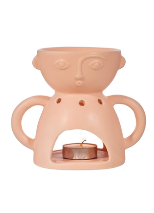 Аромалампа sass&amp;belle / face oil burner matte pink3 фото