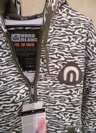 Худи на флисе Nord blanc 3