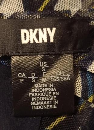 Сітчастий брендовий лонгслів dkny,p.s/36, індонезія5 фото