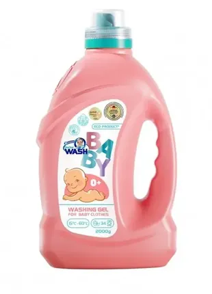 Гель для прання дитячого одягу doctor wash baby 2 кг