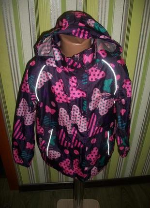 Яркая ветровка дождевик на 5-6 лет mountain warehouse