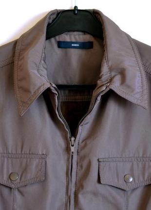 Легкая курточка sash шоколадного цвета4 фото