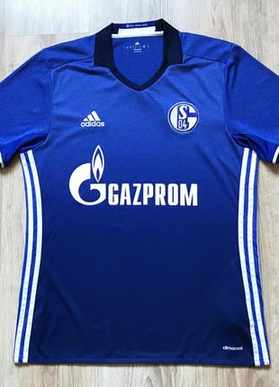 Коллекционная футбольная джерси adidas fc schalke 04