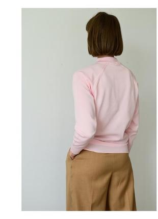 Розовый свитер женский. джемпер гольф на осень. розовый гольф3 фото