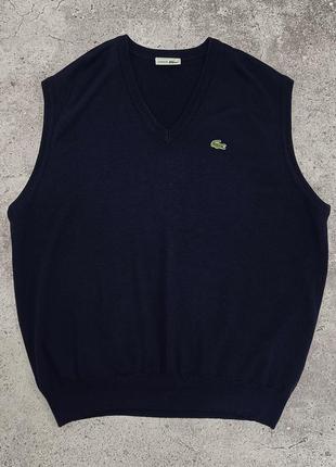 Lacoste вінтажна chemise жилетка лакосте