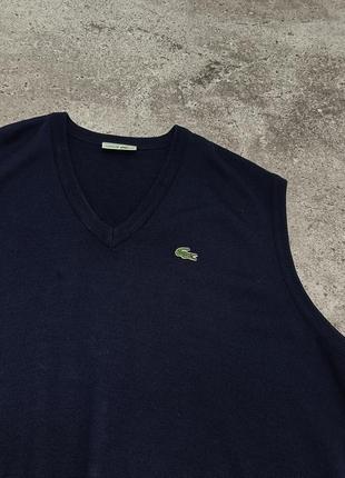 Lacoste винтажная chemise жилетка лакосте3 фото