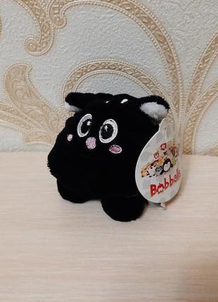 Мягкая игрушка с гранулами для моторики keel toys bobballs кот, котик, котёнок1 фото