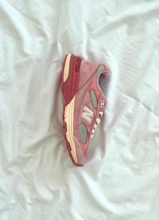 Кроссовки 
new balance
x joe freshgoods 993 "performance art - powder pink"7 фото