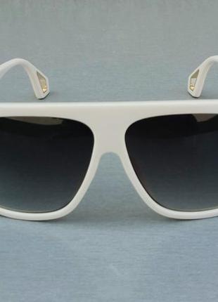 Gucci очки женские солнцезащитные цвета слоновой кости большие3 фото