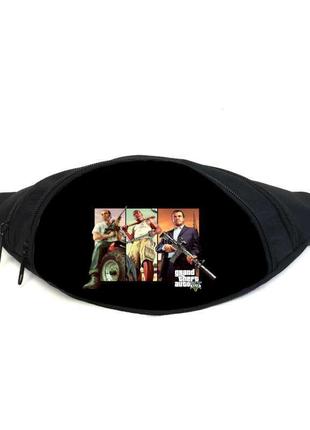Поясная сумка бананка гта (gb gta 011) gear bag черная