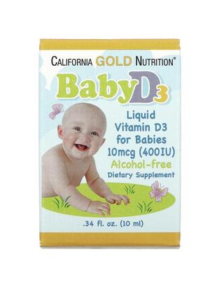 Baby d3 - для дітей - д3 - california gold1 фото
