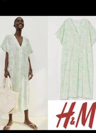 Платье кафтан h&amp;m