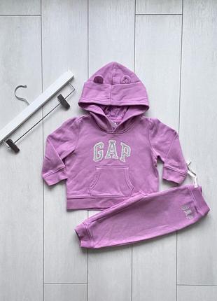 Спортивный костюм gap на девочку худи джоггеры на малыша