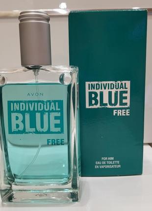 Avon individual blue free 100 ml1 фото