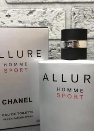 Чоловічий парфум coco chanel allure homme sport / коко шанель алюр хом спорт / 100ml4 фото