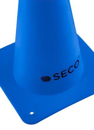 Конус маркировочный seco - 15 см (синий)2 фото