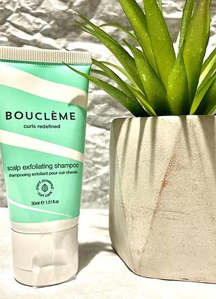 Шампунь boucleme scalp exfoliating shampoo, 30 ml1 фото