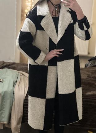 Пальто шуба тедди