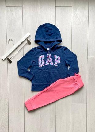 Спортивный костюм gap на девочку детский джоггеры мастерка