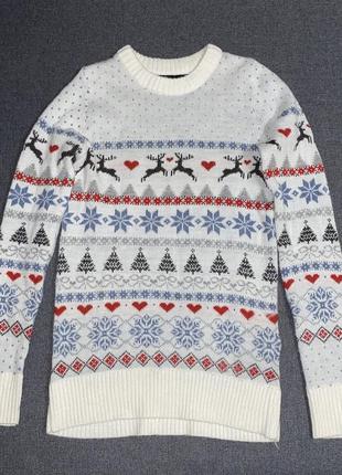 Жіночий светр новорічний