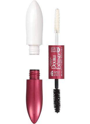 L'oreal double extend beauty tubes тушь 2*6ml