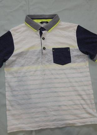 Модна Футболка polo на хлопчика 7-8 років 122-128 см