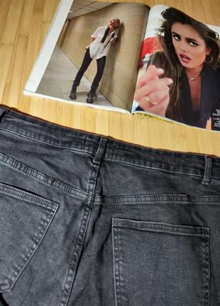 Denin co primark 🔥 стильные черно-графитовые джинсы, высокая посадка, из качественного денима u9 168 фото
