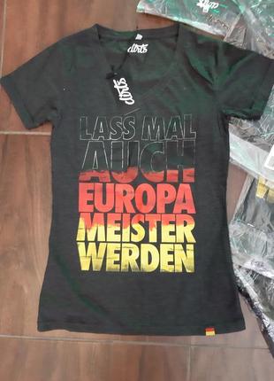 Новая коттоновая футболка германия6 фото