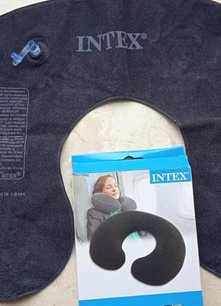 Надувная подушка intex дорожная подголовник2 фото