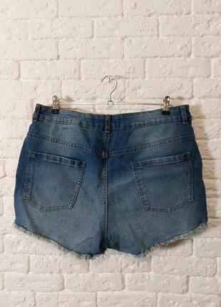 Фирменные стрейчевые джинсовые шорты2 фото
