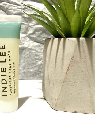Умивалка для обличчя indie lee purifying face wash