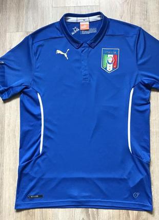 Чоловіча футбольна джерсі puma italia home soccer football shirt