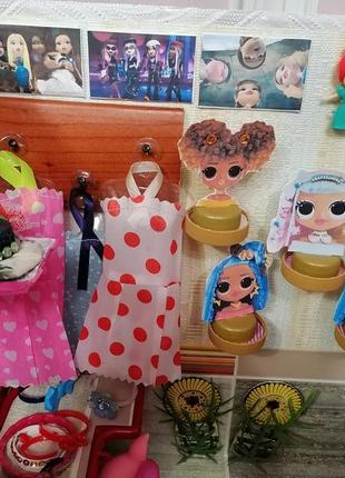 Дом для куклы барби и других – салон красоты, игровой набор, домик для куклы.4 фото