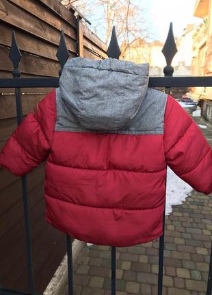 Фото 545к зимняя курточка  на рост 80 см3 фото