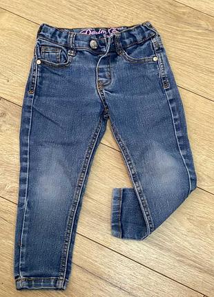 Лёгкие синие джинсы 92 размера 2829