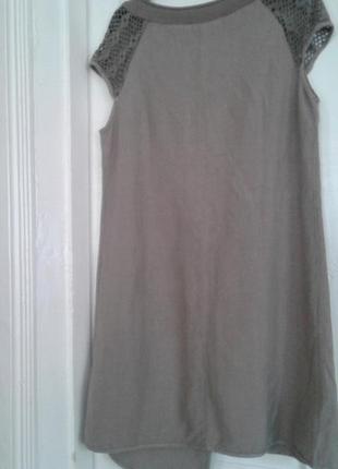 Платье-сарафан laklook  лён 100%3 фото
