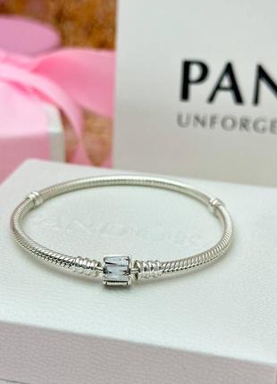 Серебряный браслет серебро пандора pandora silver s925 ale с биркой и пломбой 925 проба марвел2 фото