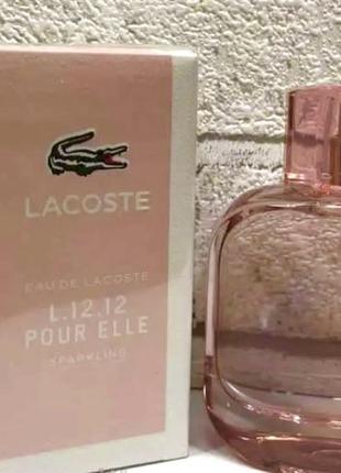 Lacoste l.12.12 pour elle sparkling / лакост еау де л. 12.12 пур елле спарклинг/ 50 мл2 фото