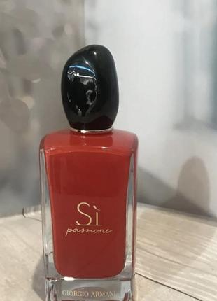 Туалетна вода giorgio armani si passione /джорджіо армані сі пассіоні / 100 ml.