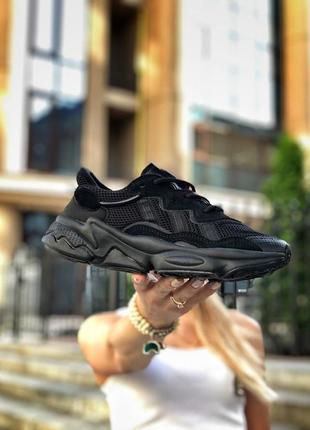 Кроссовки adidas ozweego black  кросівки3 фото