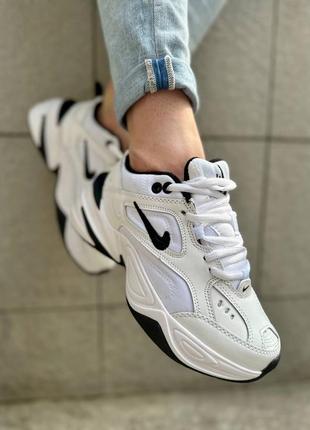 Nike m2k tekno white black