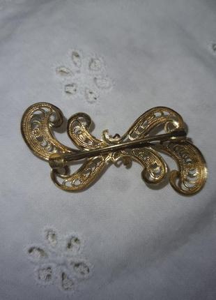 Винтажная брошь, германия