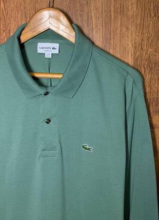 Lacoste размер xxl. кофта/лонгслив/поло.