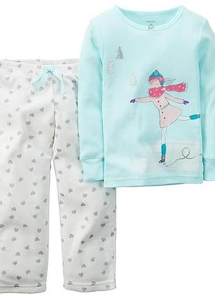 Carters пижама картерс с флисовыми штаниками  3t